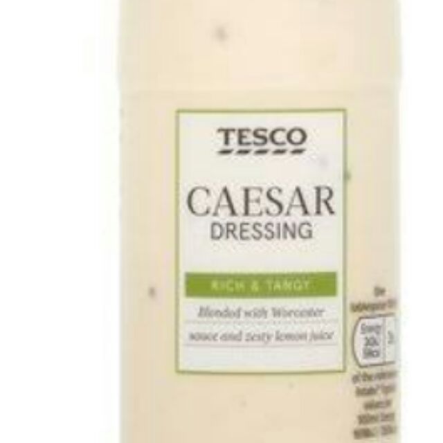 Tesco Caesar Dressing 250ml Shopee Philippines