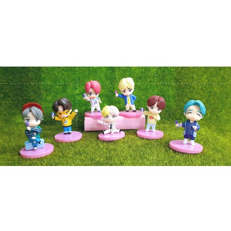 FIGURE SET BTS SET D 7IN1 (6-9CM) | Shopee Philippines