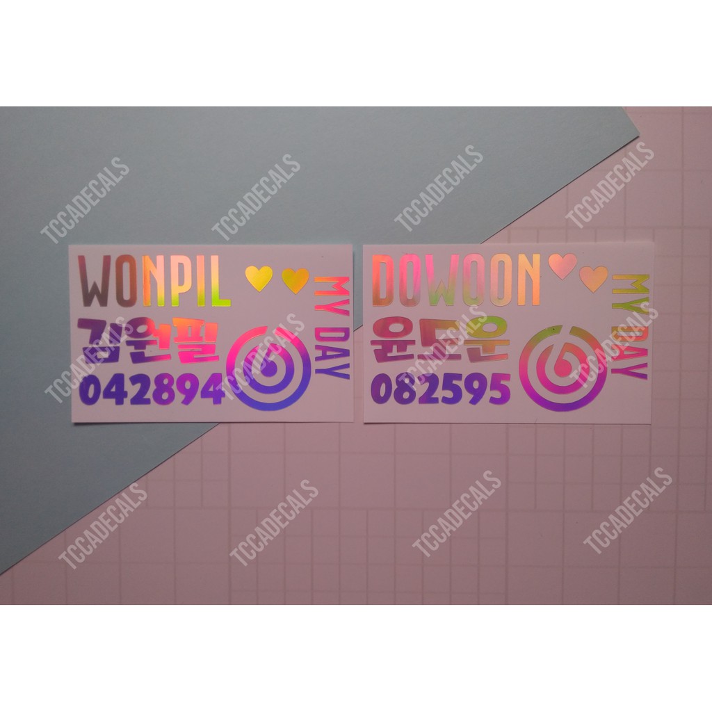 Bias Decal sticker : Day6 | Shopee Philippines