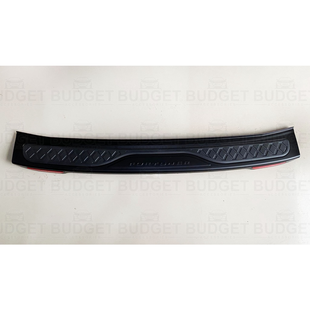 Toyota Fortuner 2016 to 2020 Rear Step Sill Bumper Guard With Reflector