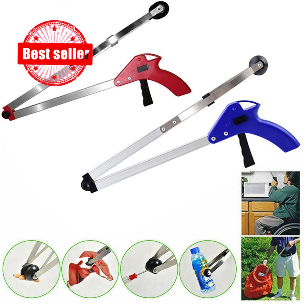 Folding Trash Grabber Rubbish Picker Lightweight Clipper Pick For ...