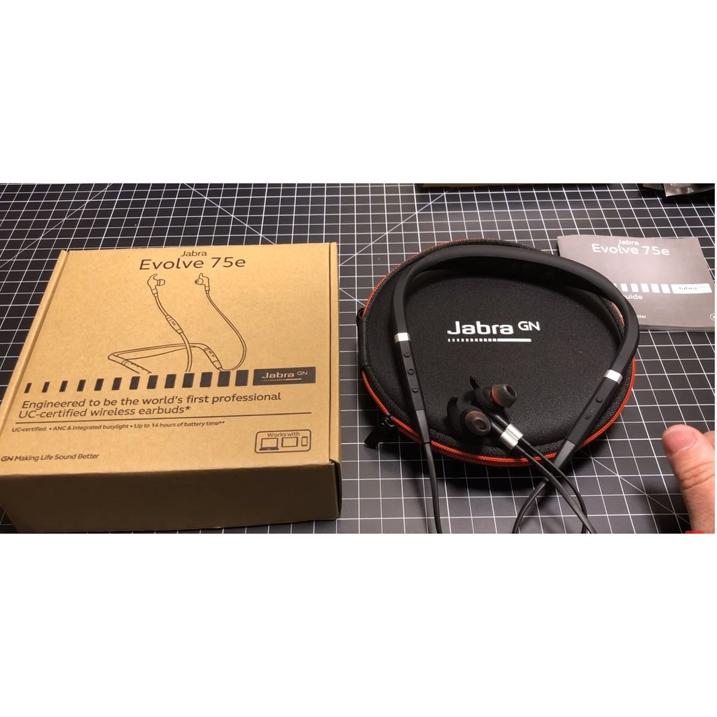 Jabra EVOLVE 75E MS（買取】ANC搭載 ネックバンド型 Bluetooth
