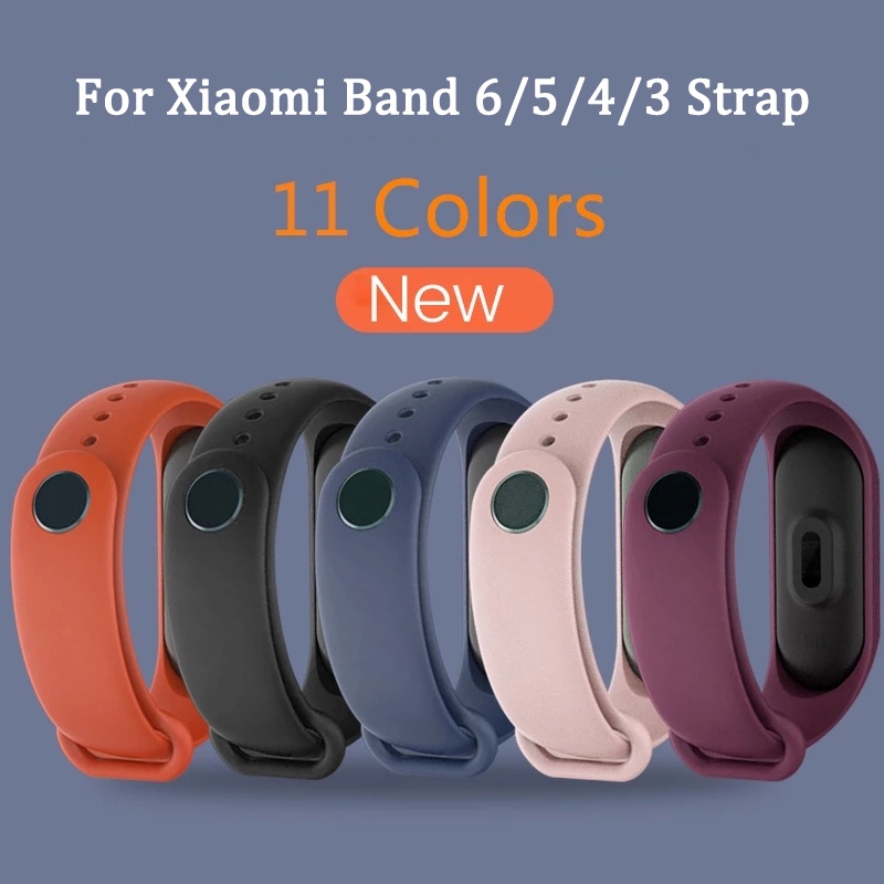 Smart Watch Strap For Xiaomi Mi Band SmartWatch Women Wrist Color  TPU Strap For Mi Band Strap For Amazfit Band