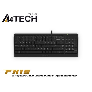 A4Tech Fk15 Fstyler 2-Section Compact Keyboard Slim | Shopee Philippines