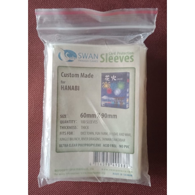 Swan Panasia Card Sleeves 60x90mm (Thick) | Shopee Philippines