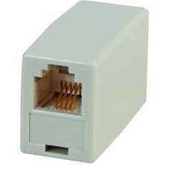 RJ11 COUPLER FEMALE - FEMALE CONNECTOR | Shopee Philippines