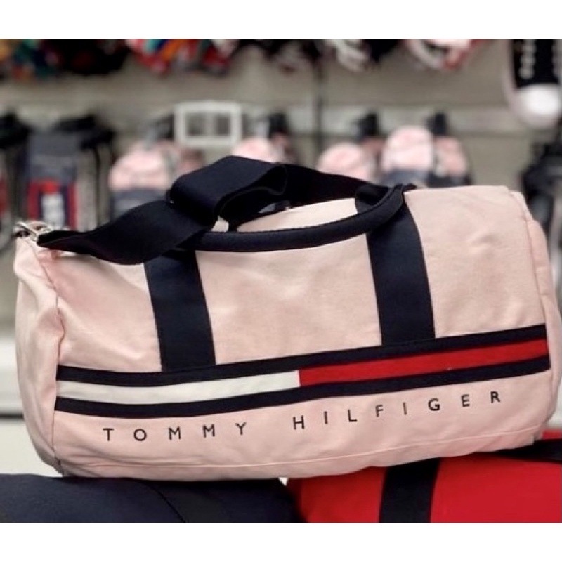 Tommy hilfiger mini duffle bag outlet size