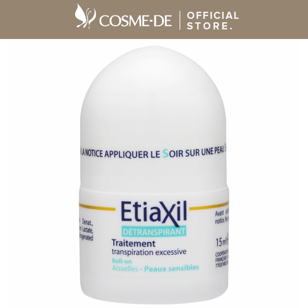 Etiaxil RollOn Antiperspirant For Armpits 15ml Shopee Philippines