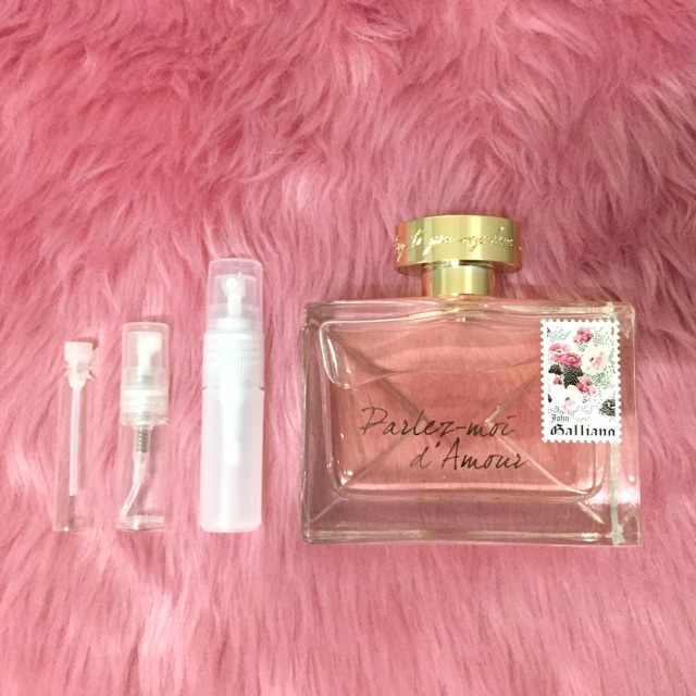 John Galliano Parlez-Moi D'Amour EDT – The Fragrance Decant Boutique™