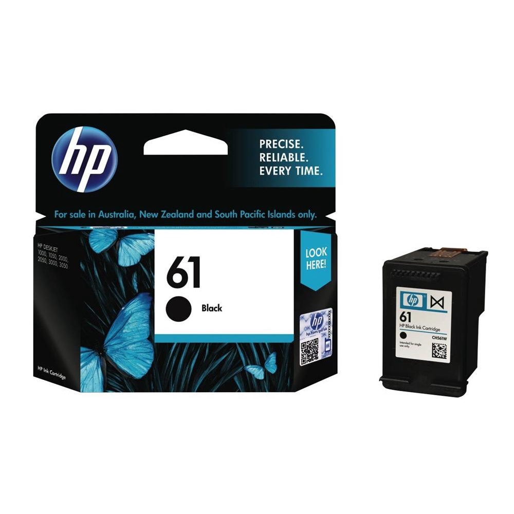 HP 61 Black Original Ink Cartridge, (CH561WN) Printer ink | Shopee ...