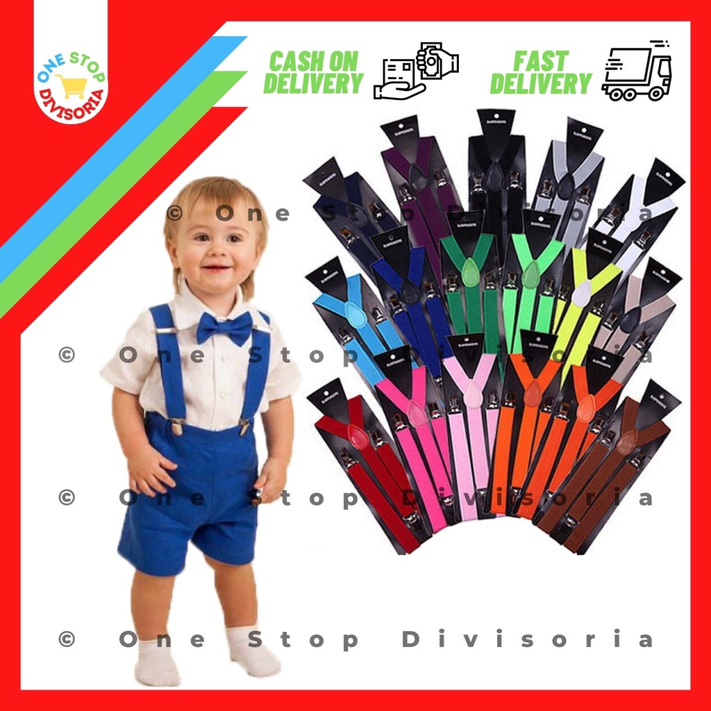 thumbnail image 2 of Men's Bow Tie And Suspender Combo Set – 6 Pink Shades To Choose – Wedding Prom Formal 2 of 6