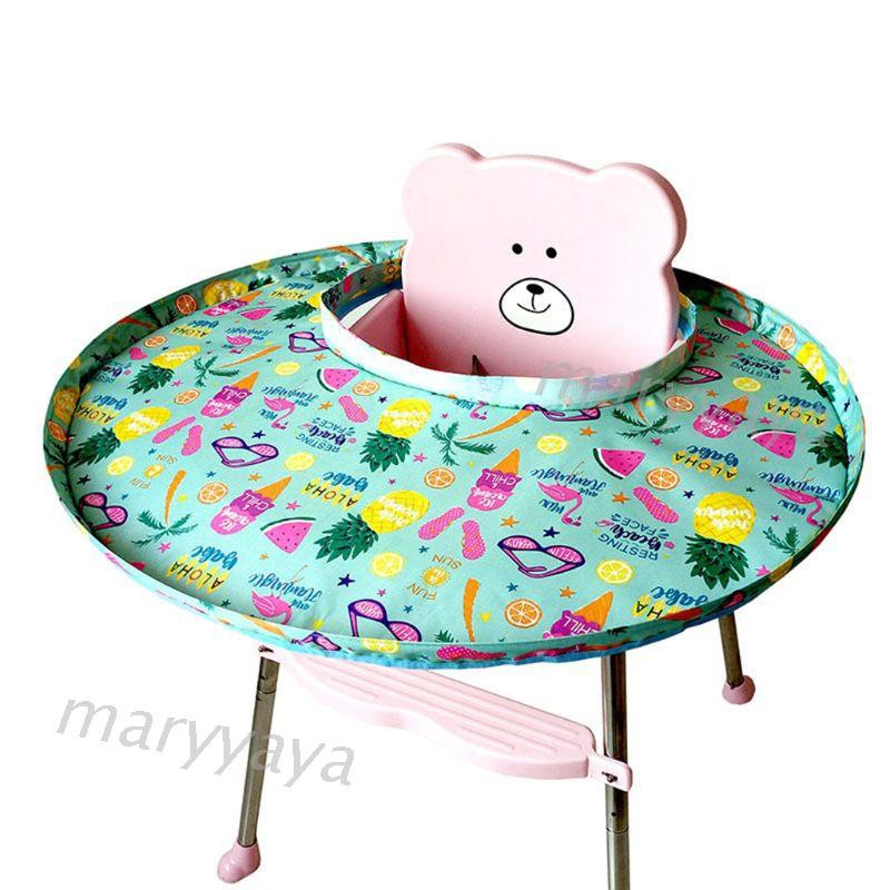 Mary Baby Feeding Saucer High Chair Cover Prevents Food and Toys Falling to Floor Pad Shopee