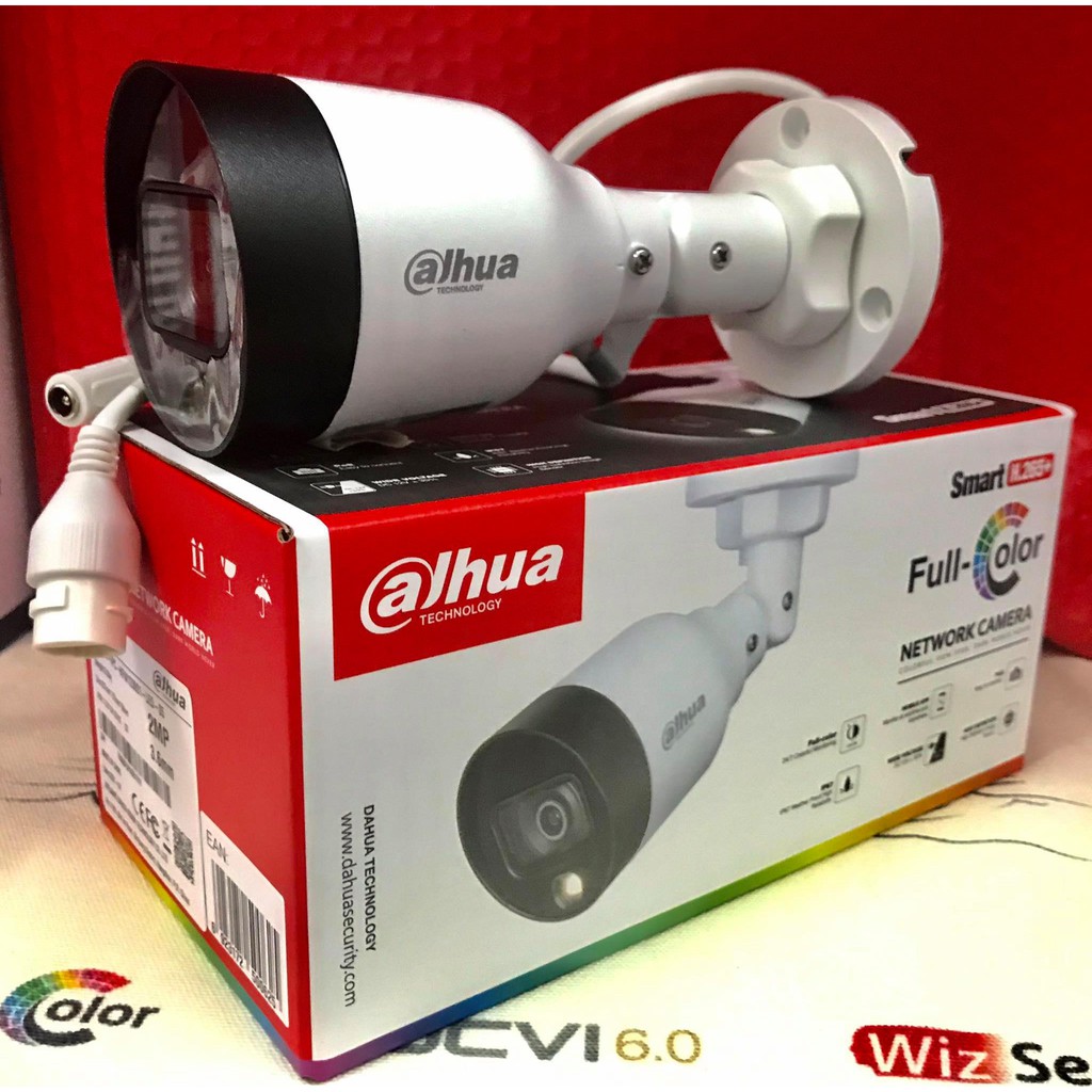 IPCHFW1239S1LEDS5 Full Color IP Camera 2MP Lite Fullcolor Fixed