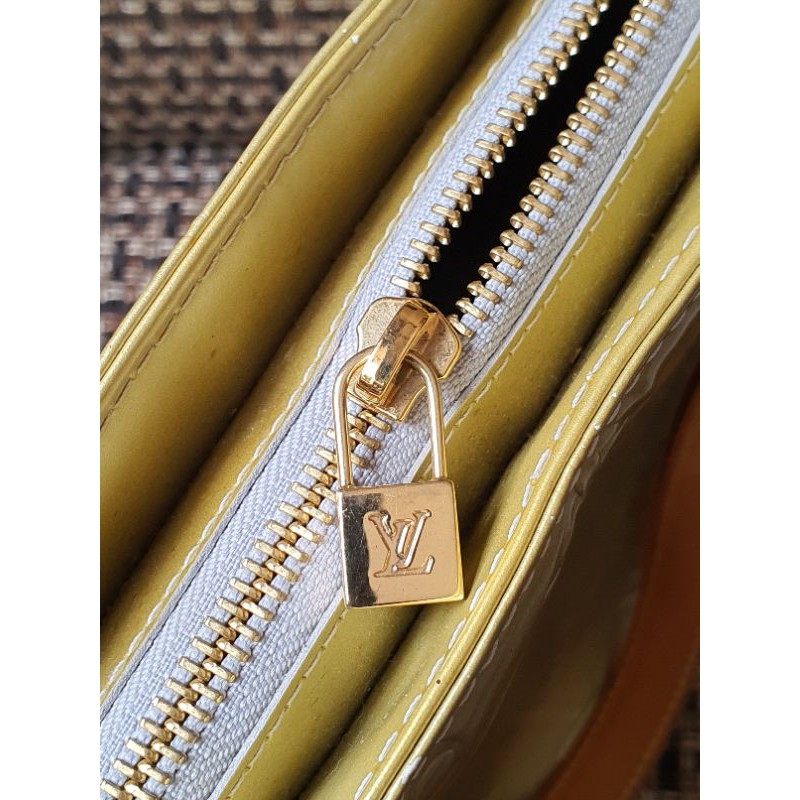 Louis Vuitton 2006 Yellow Vernis Bag · INTO