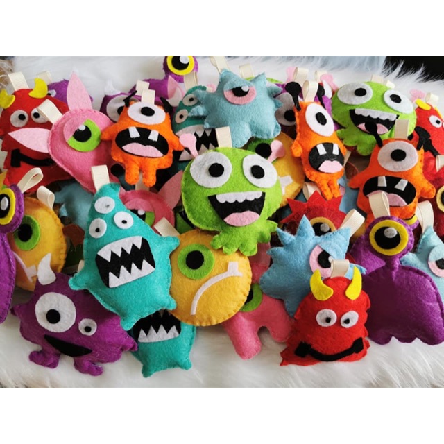 Felt Characters Key Chains | Shopee Philippines