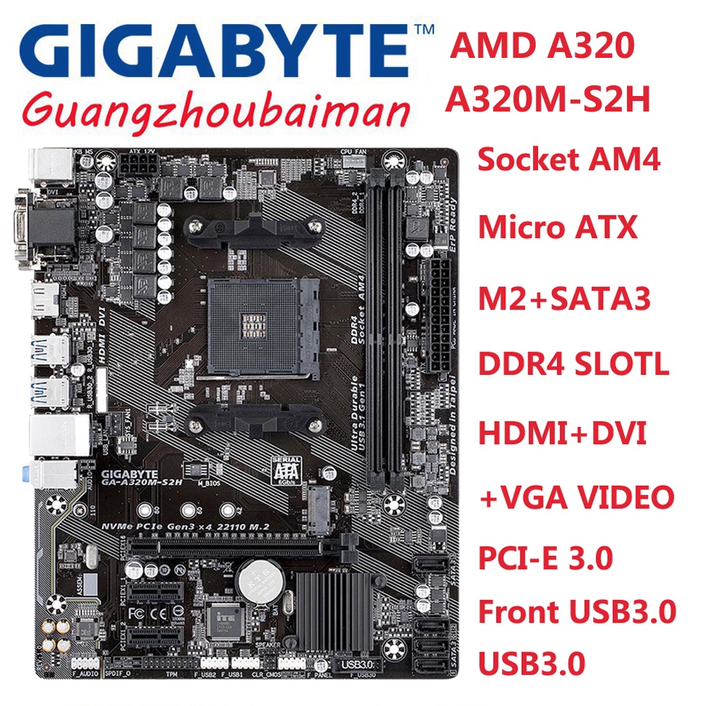 Gigabyte gaa320m on sale