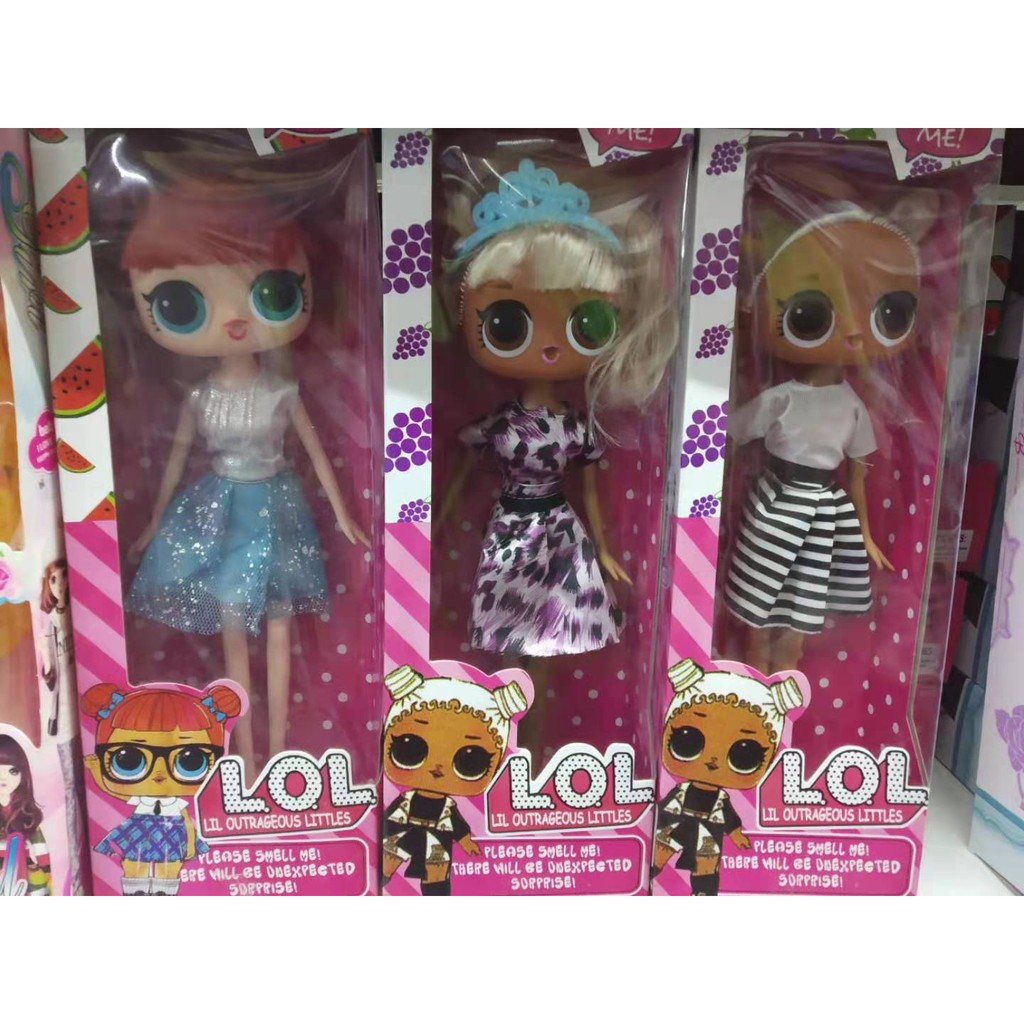 Lol doll deals barbie