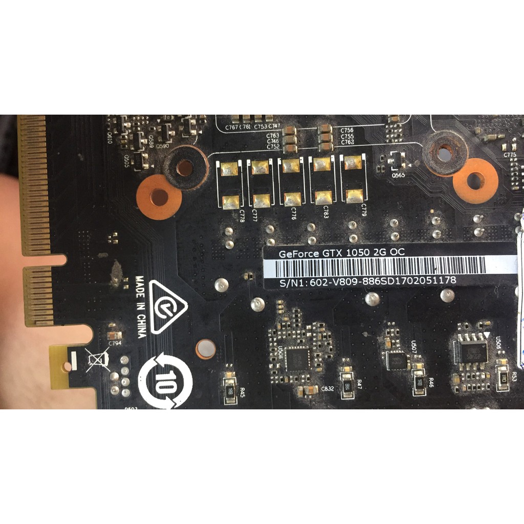 Schematic Boardview Diagram MSI GTX 1050 2G OC video Card board code