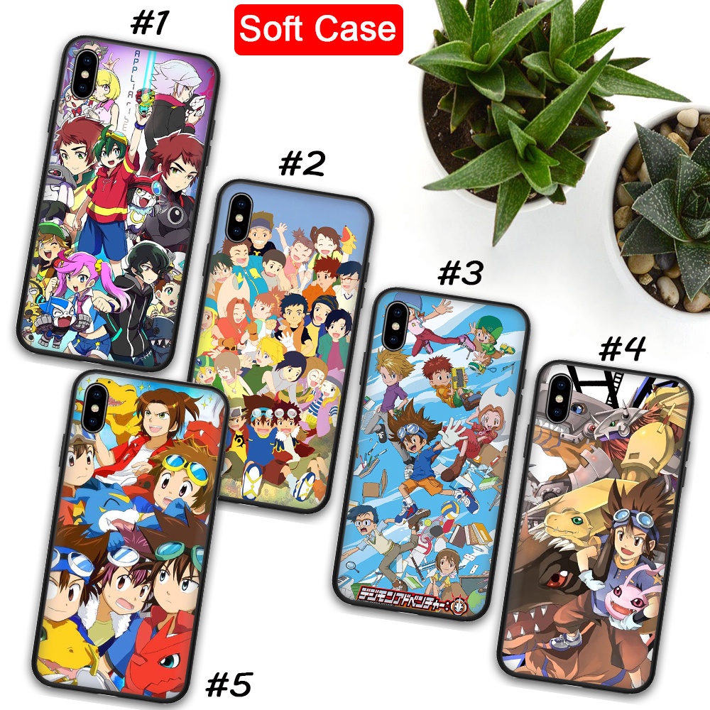 34DNF Digimon Xros Wars Phone Case For iphone 5 5S 6 6S 7 8 Plus X XS ...