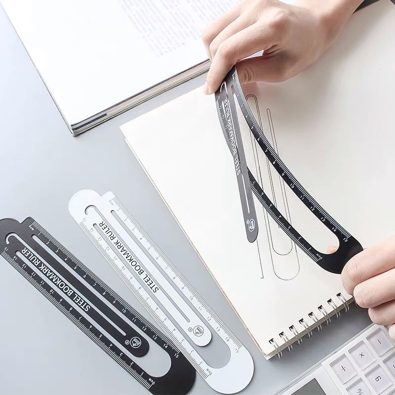 Steel Bookmark Ruler 15cm | Shopee Philippines