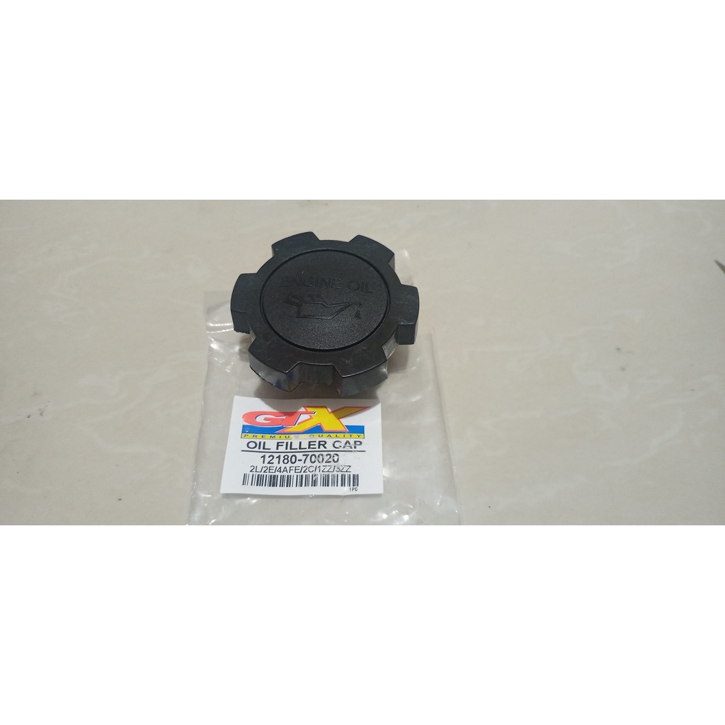 TOYOTA 2E/2L/4AFE/2C OIL FILLER CAP GTX 12180-70020 | Shopee Philippines