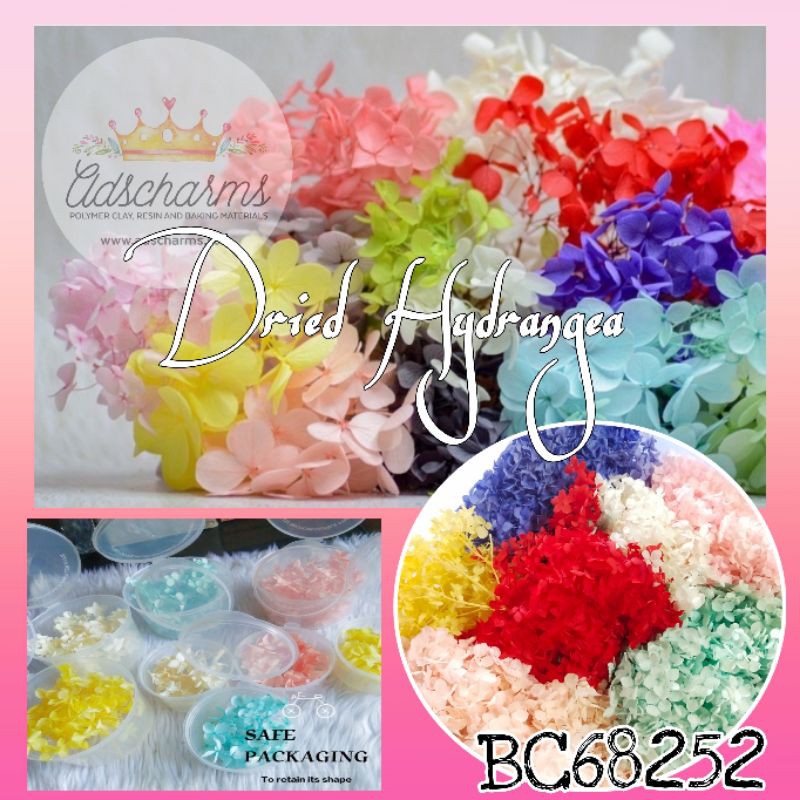 For Resin Art Dried Hydrangea Real Flowers Resin Flowers Jewelry