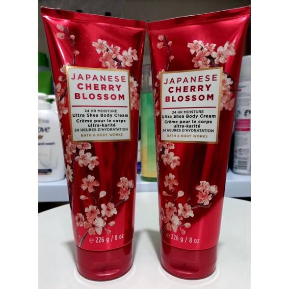 Japanese Cherry Blossom Ultra Shea Body Cream Bath and Body Works