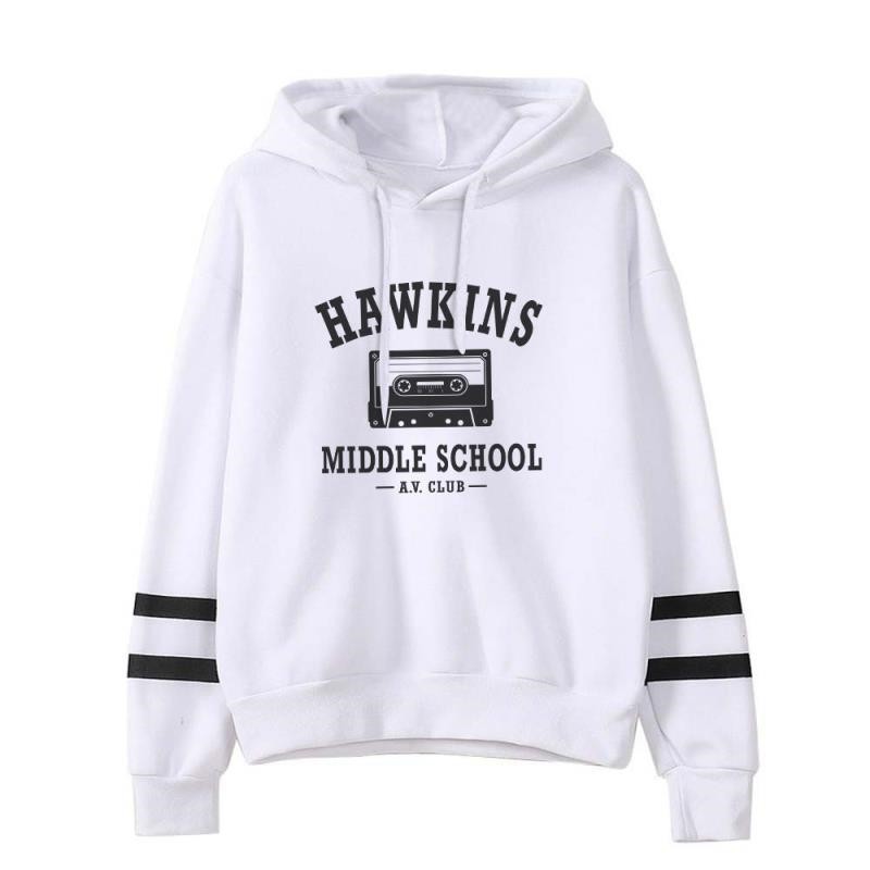 Hawkins middle school av club hoodie on sale