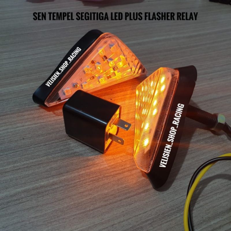 Sen Outboard Fairing Ninja Triangle Led Plus Flasher Relay Sen Led ...