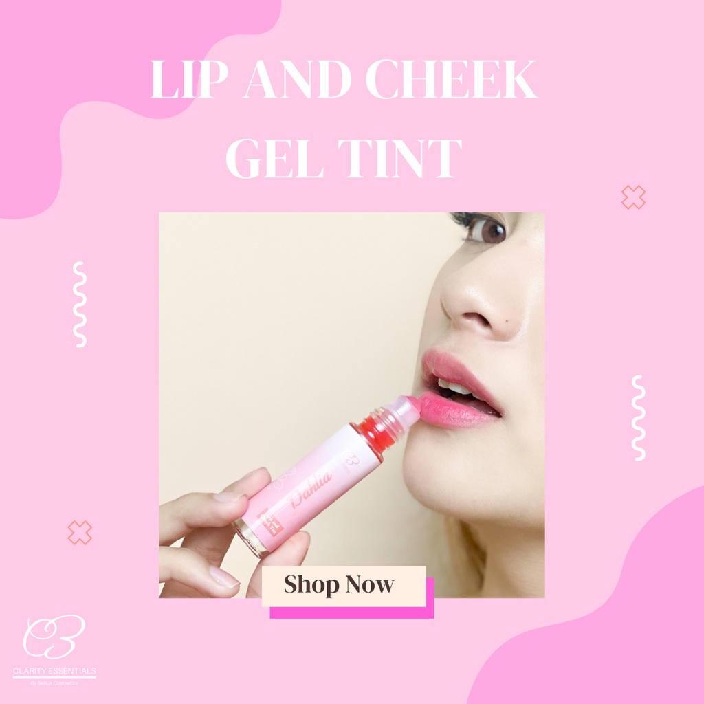 Dahlia Shade Lip and Cheek Tint Gel based Lip Stain Bellus