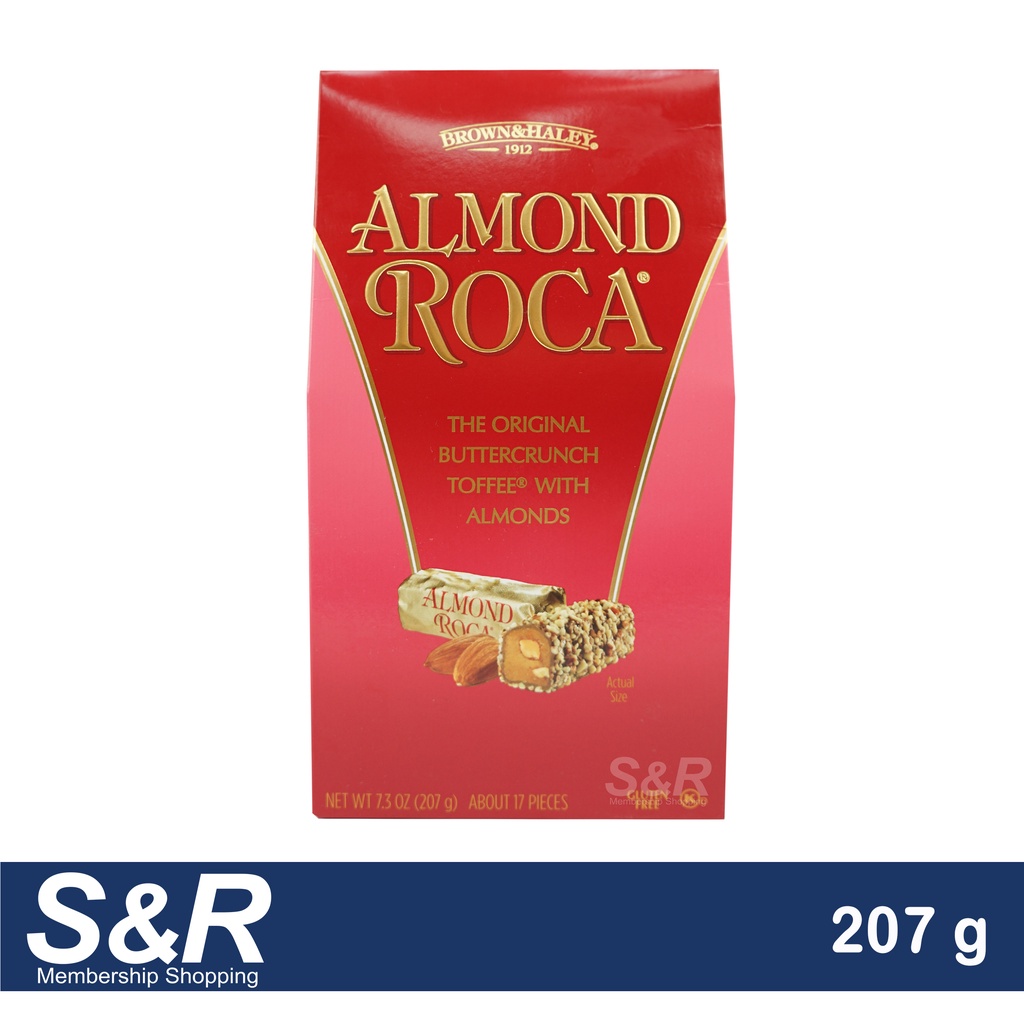 Brown & Haley Almond Roca The Original Buttercrunch Toffee with Almonds ...