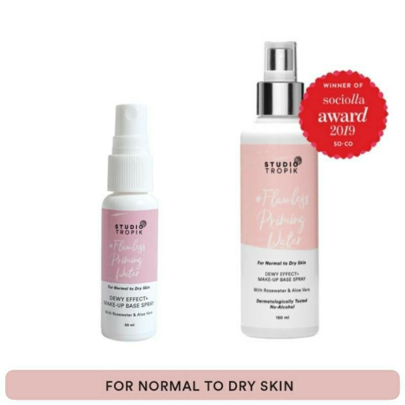 Studio Tropical Flawless Priming Water 30 ml | Shopee Philippines