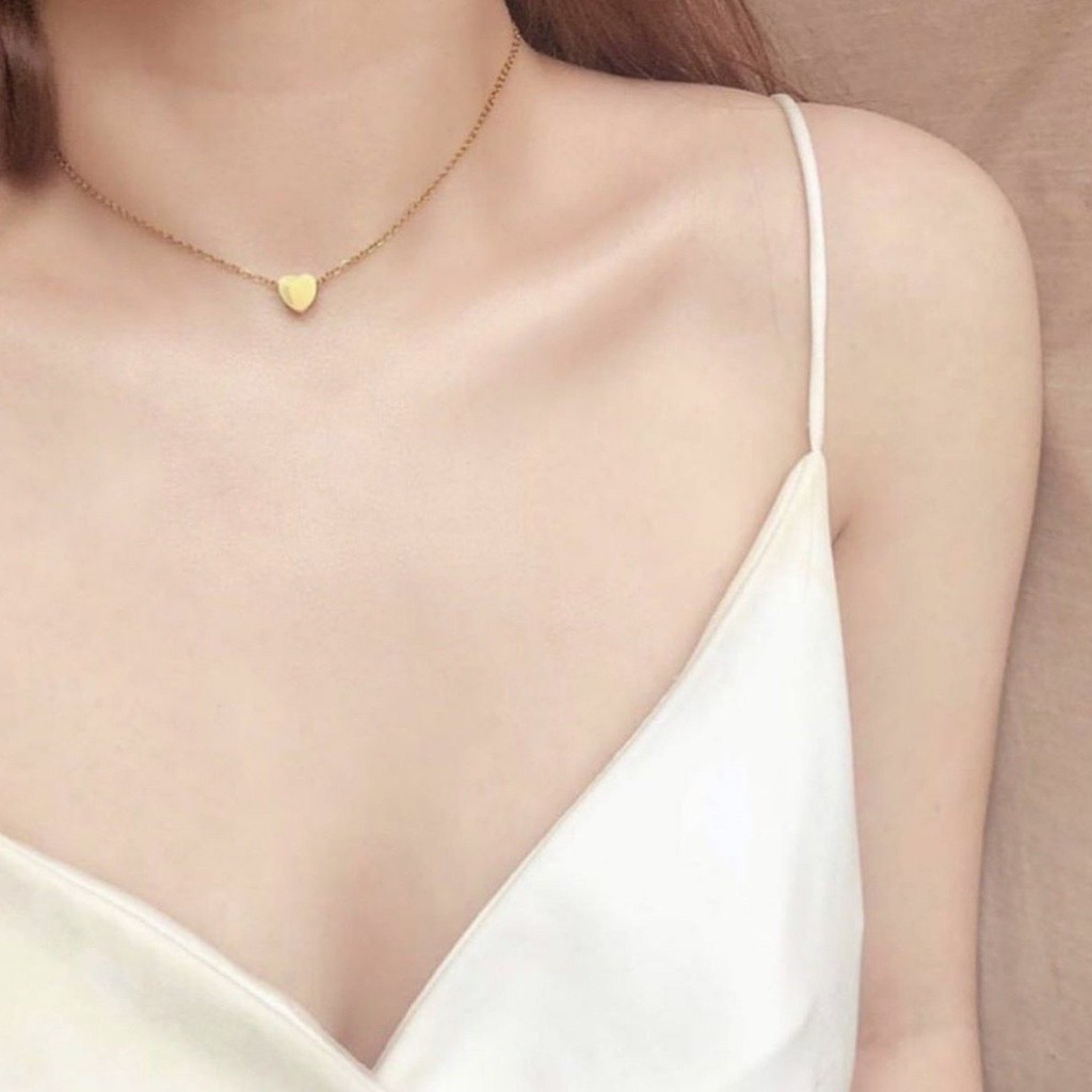 Dainty deals heart choker