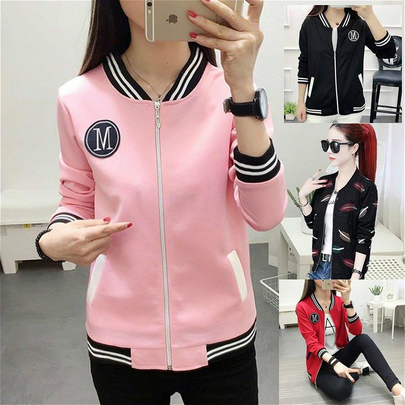 MLB Korea Womens Jackets 2020-21FW, Red, L(100)