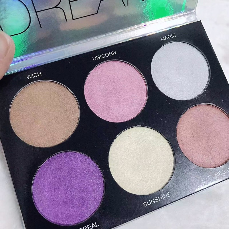 Anastasia Glow Kit Dream 6 Color Highlighter Palette Shimmer