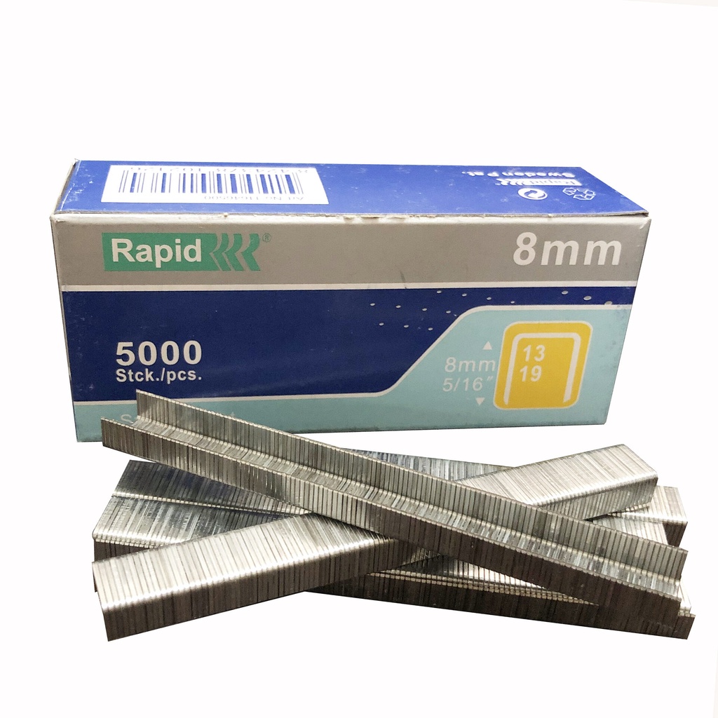 RAPID-SW GUN TACKER STAPLE WIRE 8X13mm 5000pcs PER BOX | Shopee Philippines
