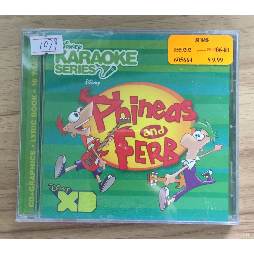 (Spot Goods)Disney Disney Karaoke Series Phineas And Ferb Not OpenCD
