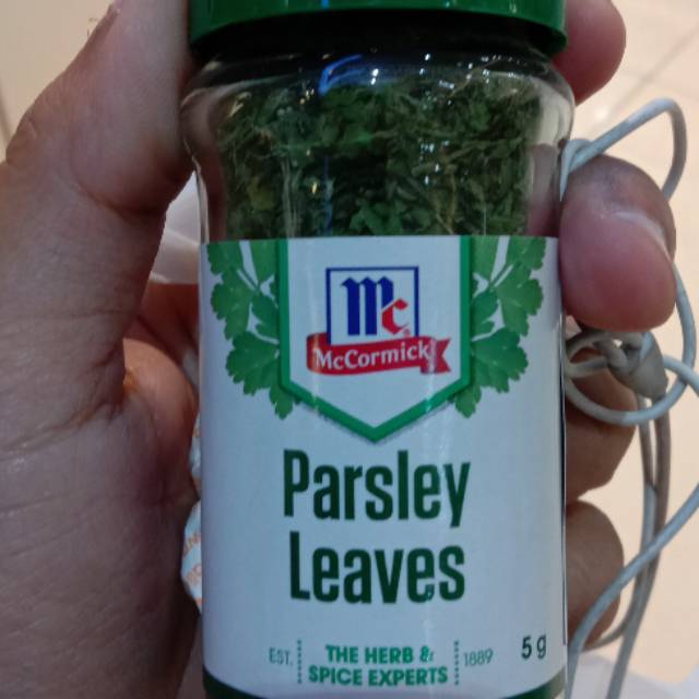 Mccormick Parsley Leaves (5gr) Shopee Philippines