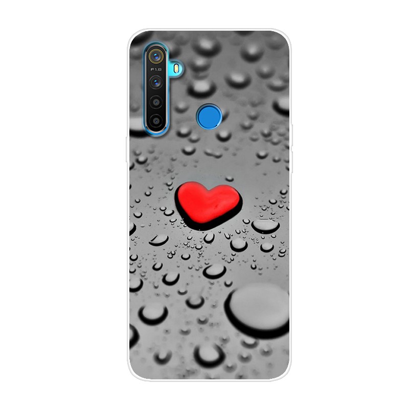 Realme 5i Case Soft TPU Silicone Realme Pro Realme5i Casing Phone Case  Back Cover