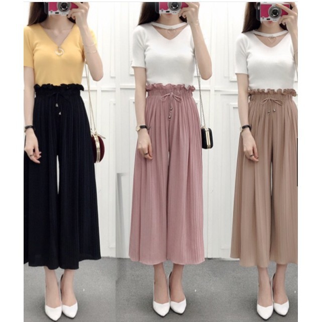 Korean Trendy Square pants for Casual & Formal wear. #korean