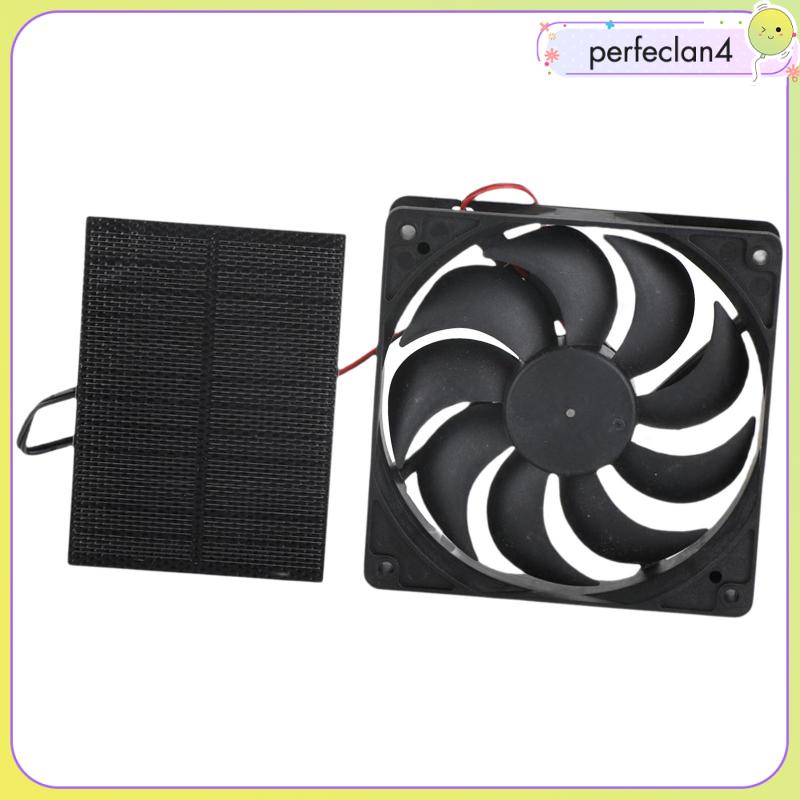 Outdoor Solar Powered Fan Mini Exhaust Fan for Pet Chicken House ...