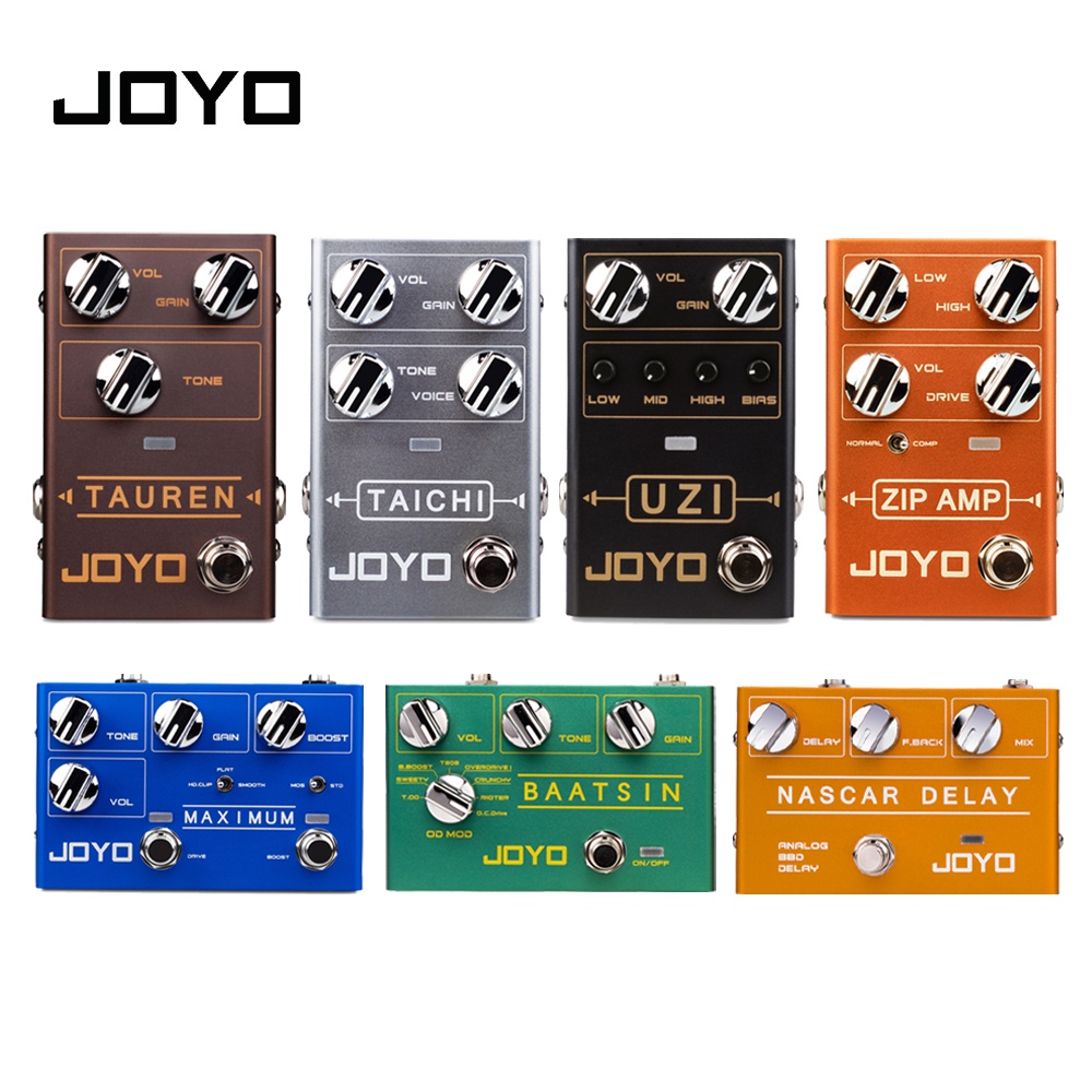 JOYO R Series Stompbox Guitar Effect Pedal For Electric Guitar Parts