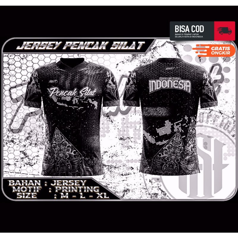 Indonesian PENCAK SILAT JERSEY • SILAT JERSEY • WAYANG MOTIF JERSEY ...