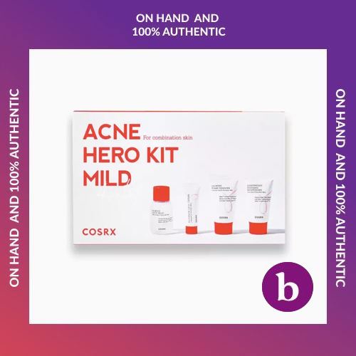 COSRX Acne Hero Kit Mild | Shopee Philippines