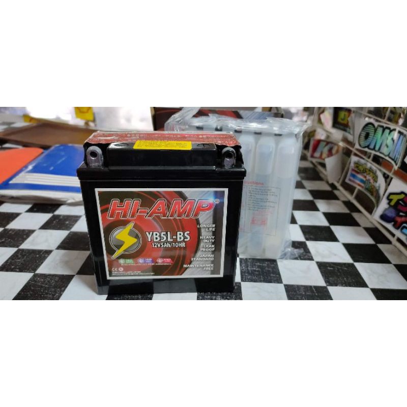 HI AMP BATTERY 5L GIXXER Shopee Philippines