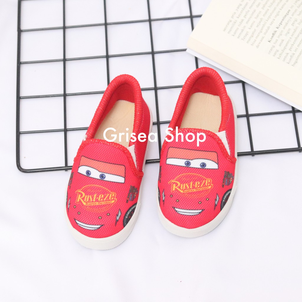 Cute Unisex Children's Shoes Age 15 Years Old Cars Lightning McQueen