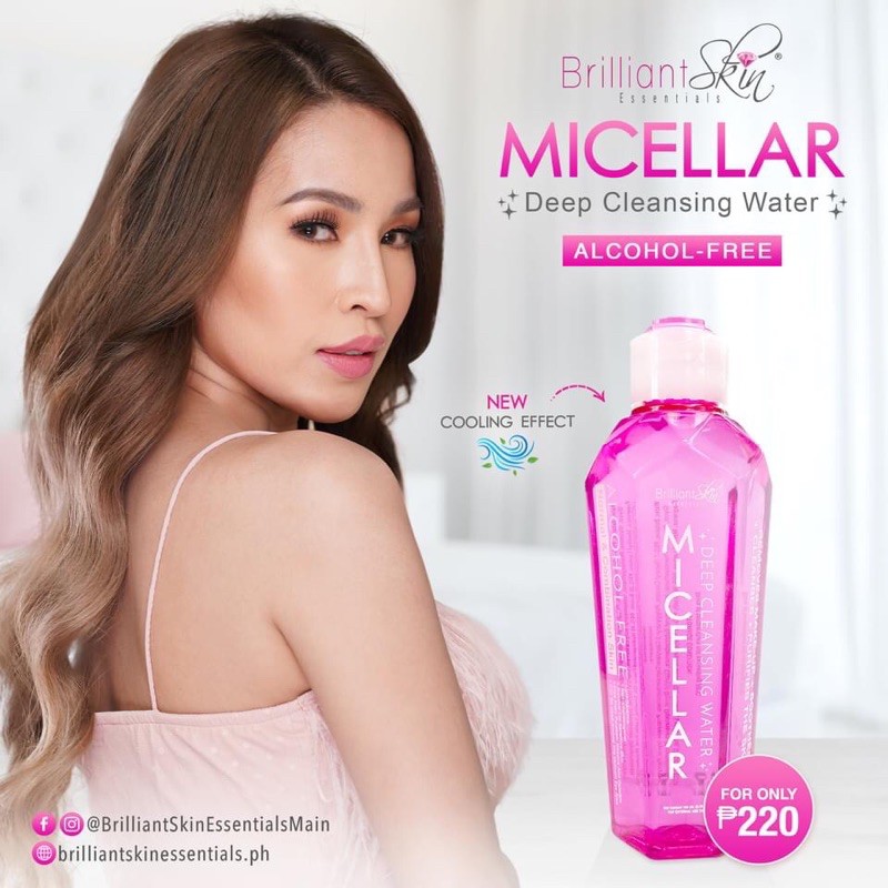 Brilliant Micellar Deep Cleasing Water | Shopee Philippines