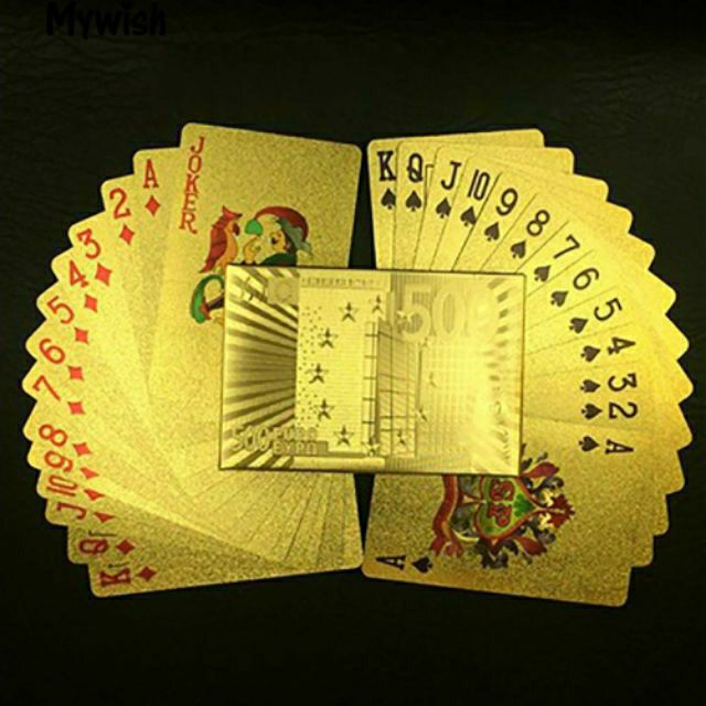 Playing cards gold (Baraha gold) Shopee Philippines