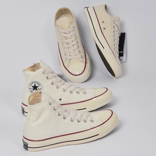 Converse 70S HIGH PARCHMENT EGRET BLACK SEPATU Shopee Philippines