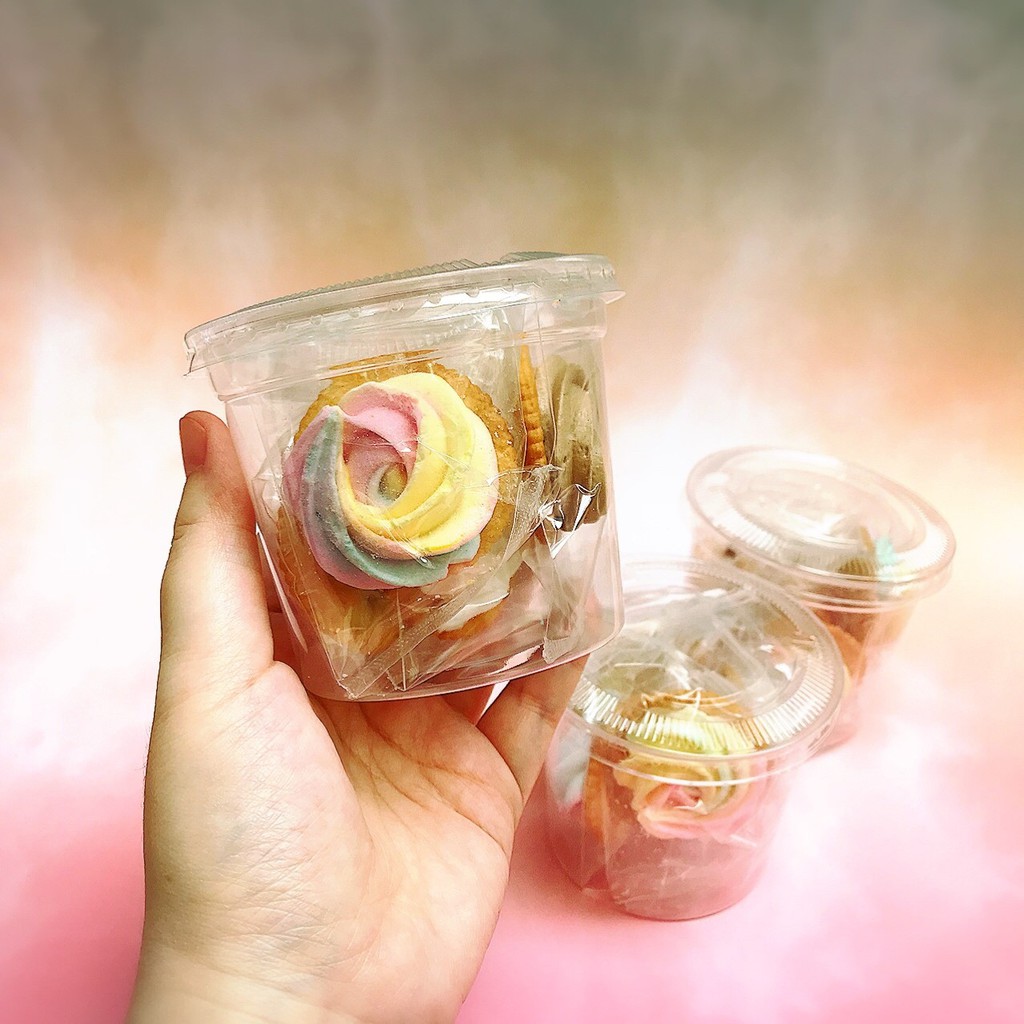 Meringue Cracker "Assorted Flavors" 5Piece Jar (Minimum Order 2